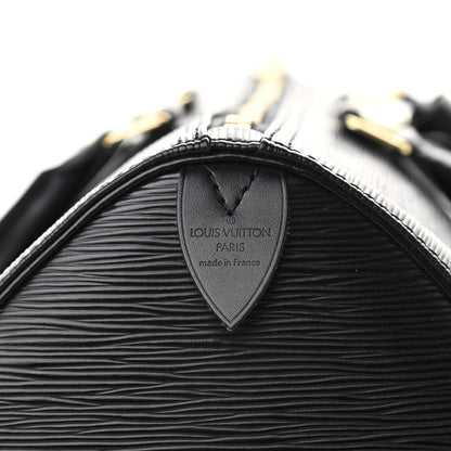 Louis Vuitton Epi Keepall 45 Black 7 of 12