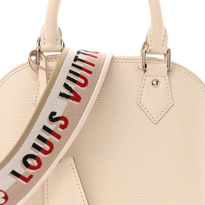 Louis Vuitton Epi Jacquard Alma BB Ivory 7 of 12