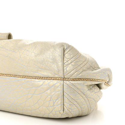 Fendi Nappa Nuvolata Bimetal Spy Oro Argento 10 of 10