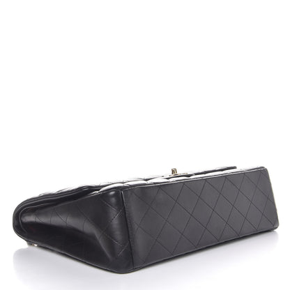 Chanel Lambskin Quilted Maxi Double Flap Black 4 of 7