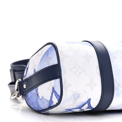 Louis Vuitton Monogram Watercolor Keepall XS Blue 9 of 10