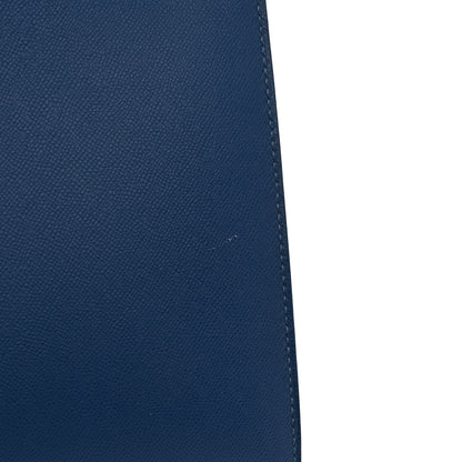 Hermes Madame Calfskin Birkin Sellier 30 Deep Blue 12 of 13