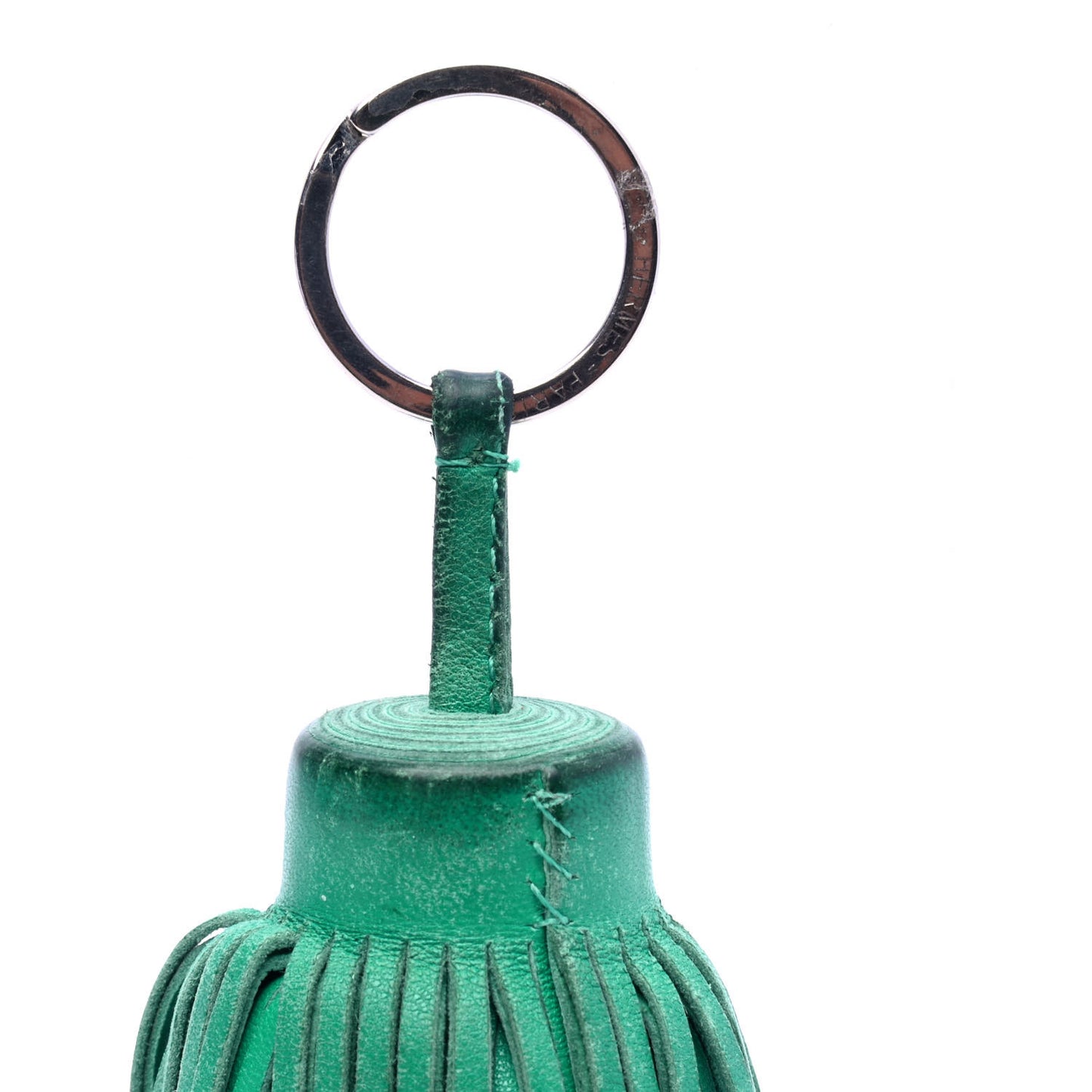 Lambskin Carmen Tassel Key Holder Menthe