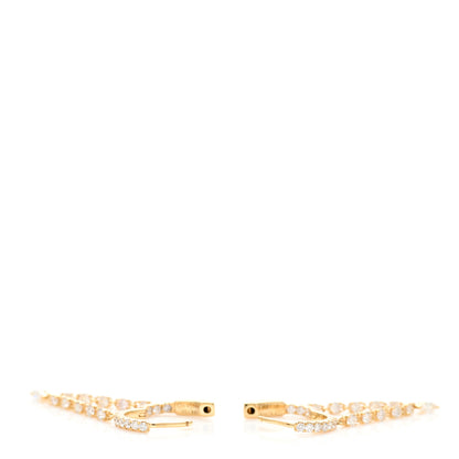 Anita Ko 18K Yellow Gold Diamond Sienna Huggies Earrings 3 of 5