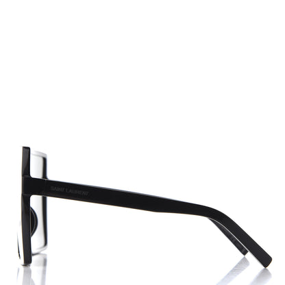 Saint Laurent Acetate Betty Sunglasses SL183 Black 3 of 9