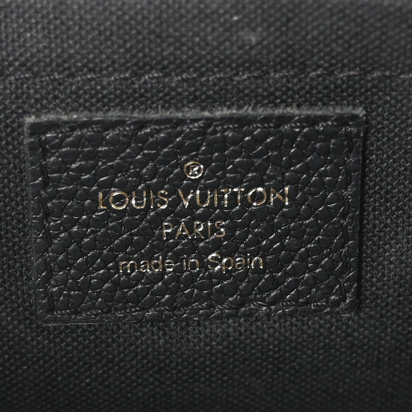 Monogram Pallas Clutch Black