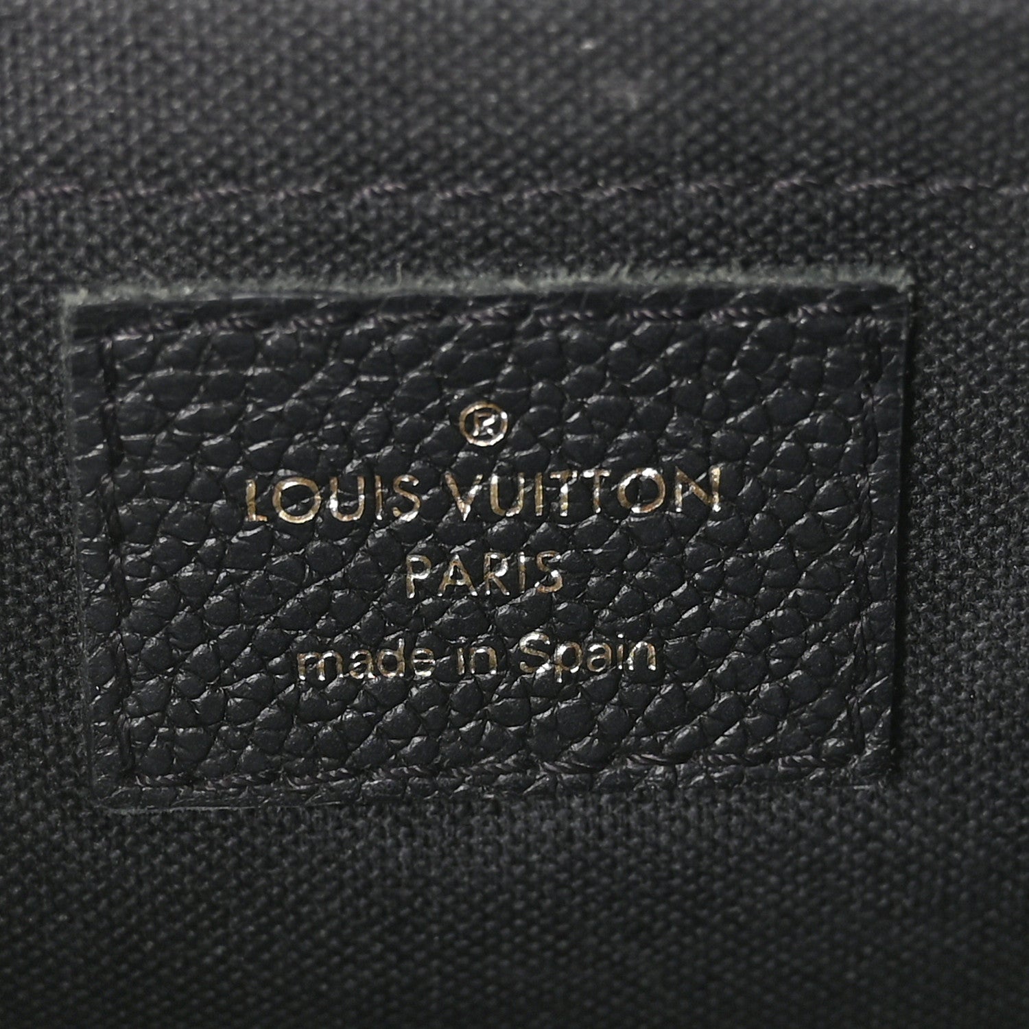Louis Vuitton Monogram Pallas Clutch Black 6 of 12