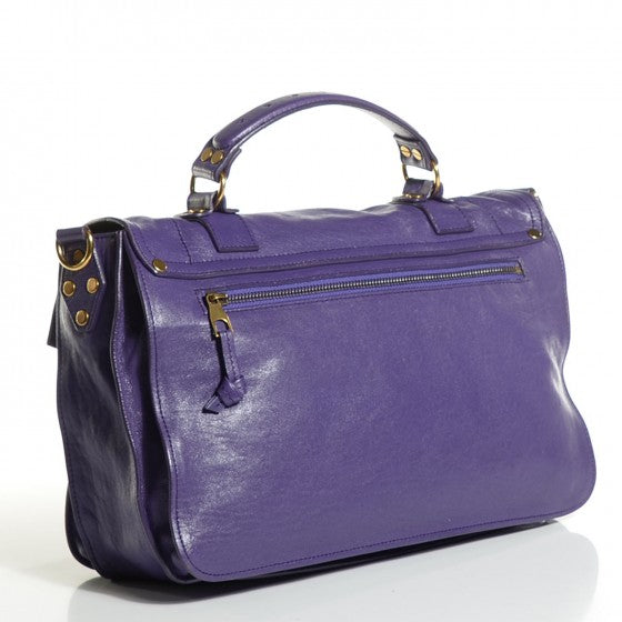 Proenza Schouler Lambskin Medium PS1 Satchel Violet 3 of 26