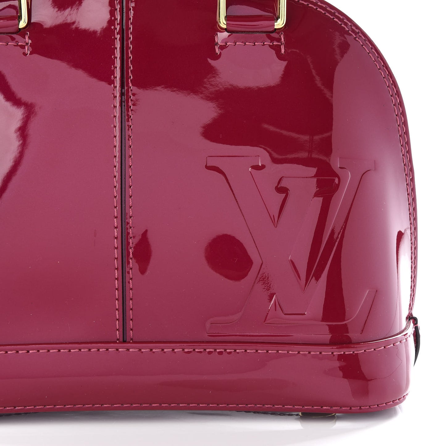 Patent Monogram Alma BB Magenta