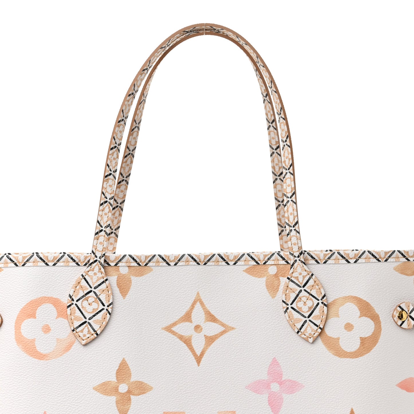 Monogram Giant By The Pool 2.0 Neverfull MM Beige
