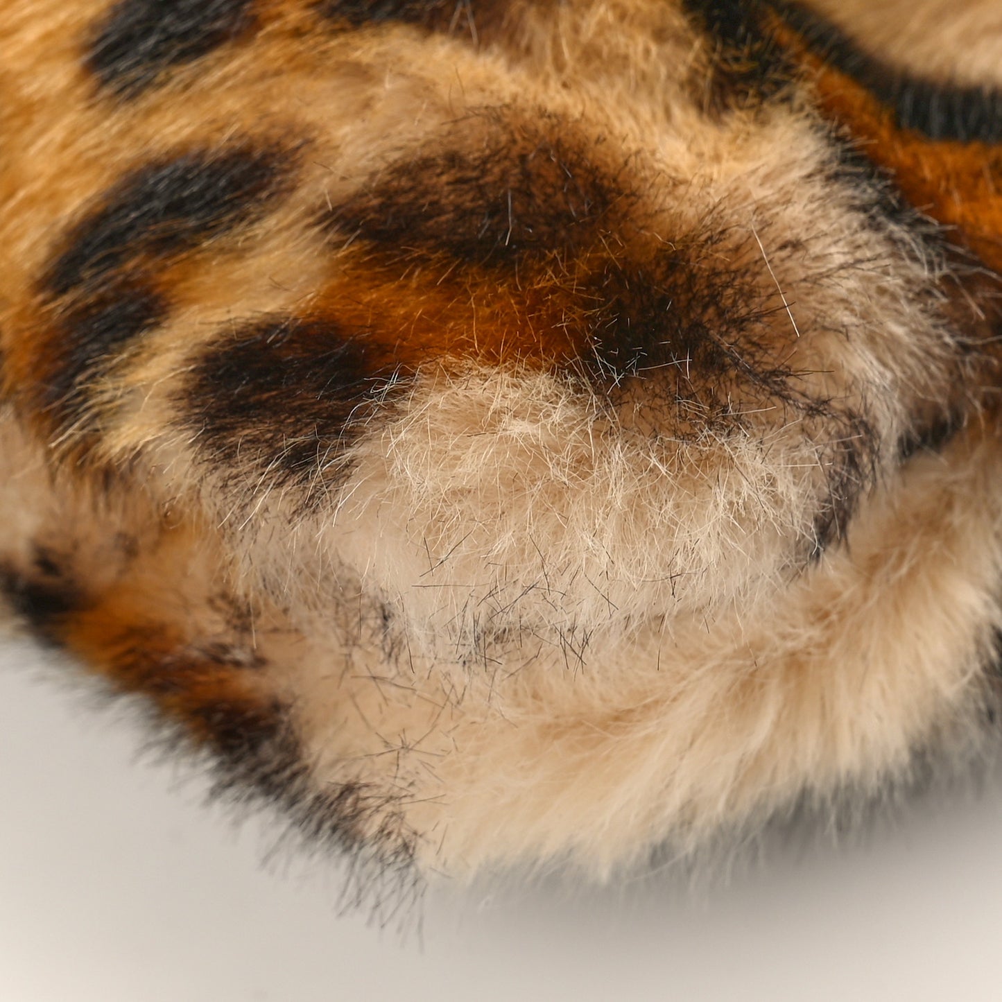 EcoFur Leopard Print Embellished Cleo Crossbody