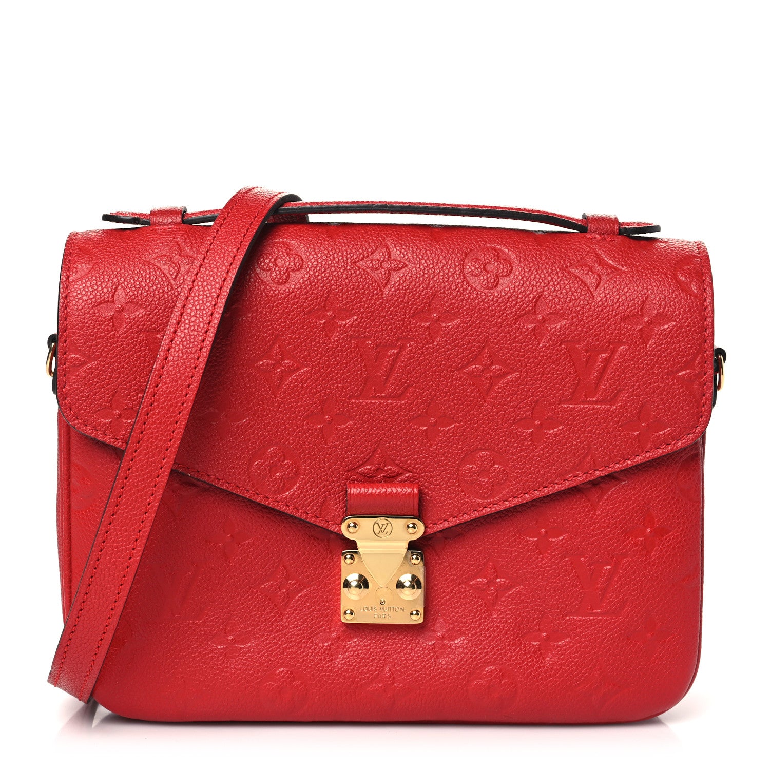 Louis Vuitton Empreinte Pochette Metis Cherry 1 of 10