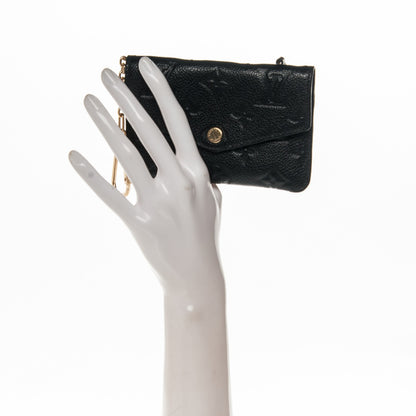 Louis Vuitton Empreinte Key Pouch Black 2 of 7