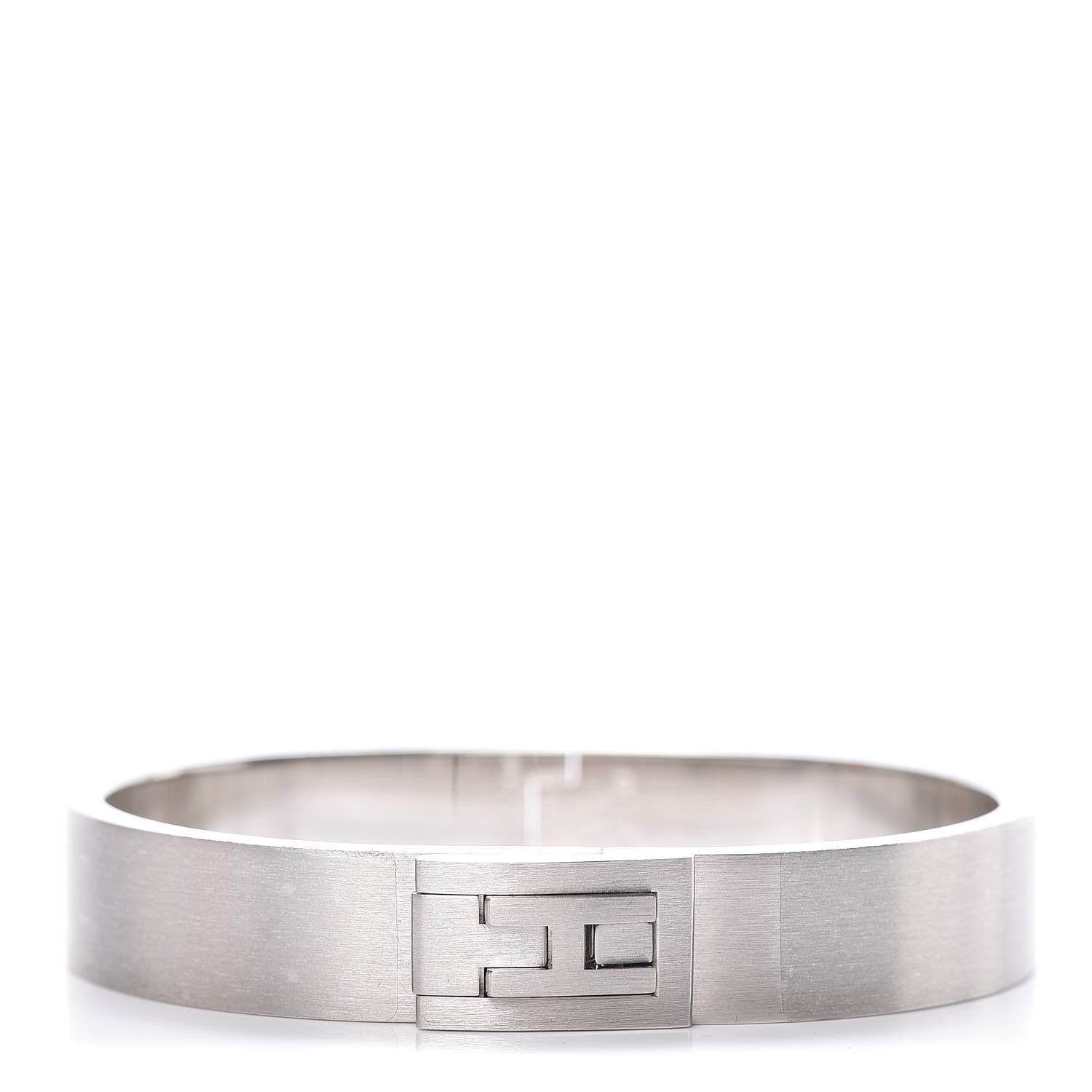 Hermes Brushed Paladium Jet Bracelet T5 1 of 6