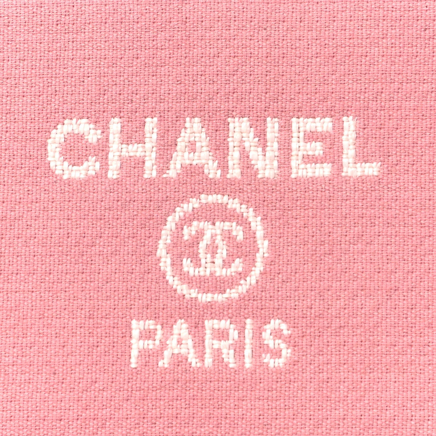 Chanel Mixed Fibers Small Deauville Pouch Pink 6 of 8
