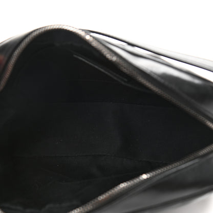Saint Laurent Calfskin Matelasse Monogram Lou Camera Bag Black 4 of 11