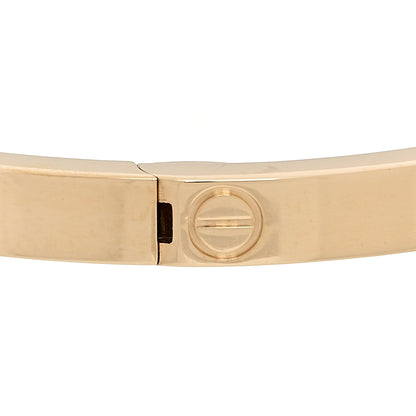 Cartier 18K Yellow Gold Small LOVE Bracelet 16 8 of 9