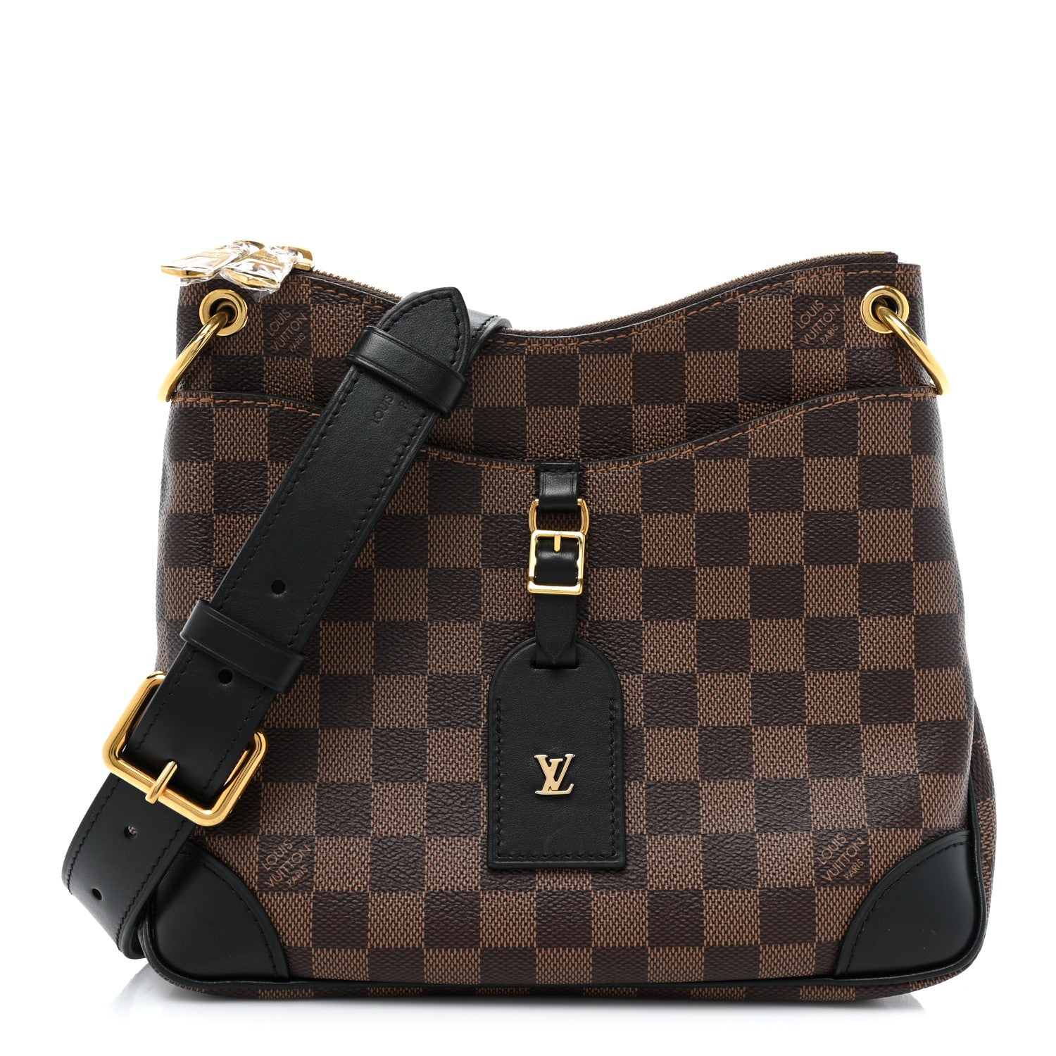 Louis Vuitton Damier Ebene Odeon PM Black 1 of 13