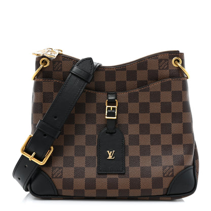 Louis Vuitton Damier Ebene Odeon PM Black 1 of 13