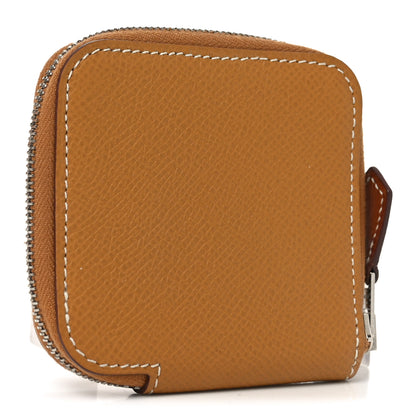 Hermes Epsom Silk'in Coin Purse Sesame 3 of 8