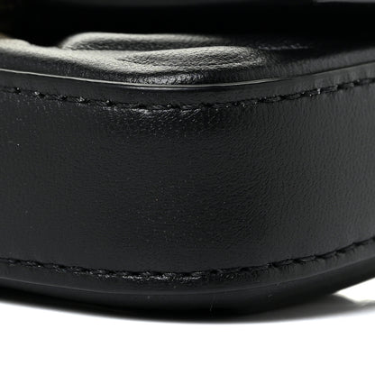 Fendi Nappa Matisse FF Embossed Nano Baguette Charm Black 9 of 12