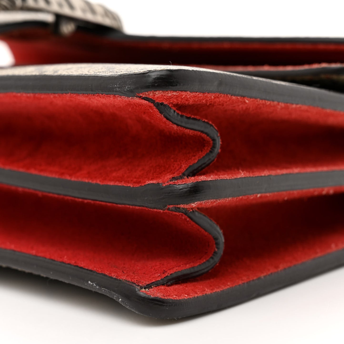 GG Supreme Monogram Small Dionysus Shoulder Bag Red