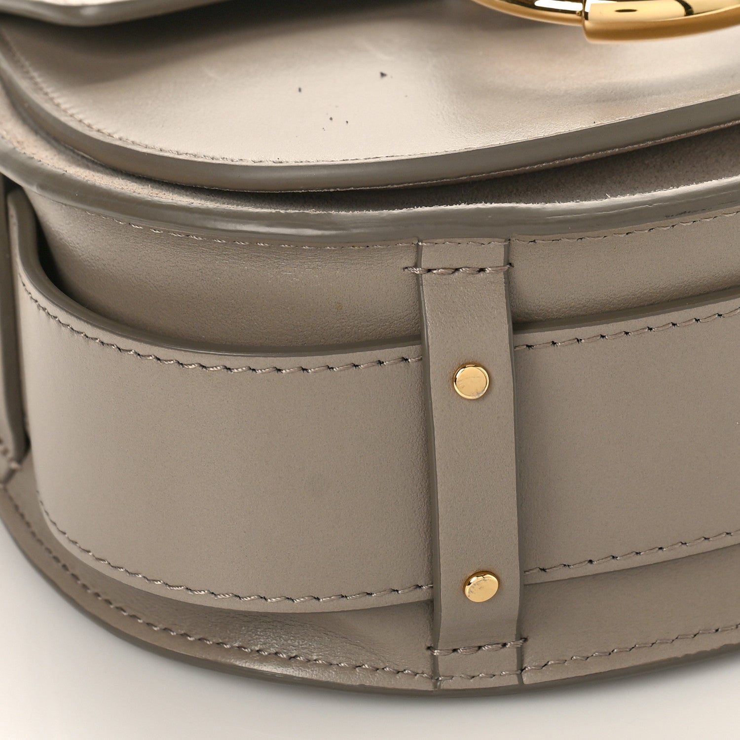 Chloe Calfskin Small Tess Bag Motty Grey 8 of 9