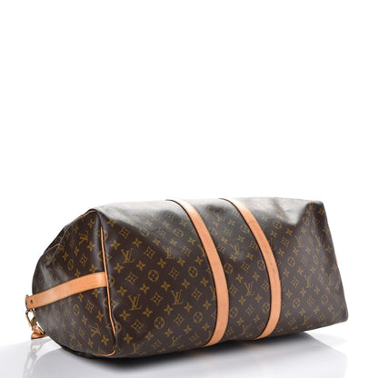 Louis Vuitton Monogram Keepall Bandouliere 55 5 of 15