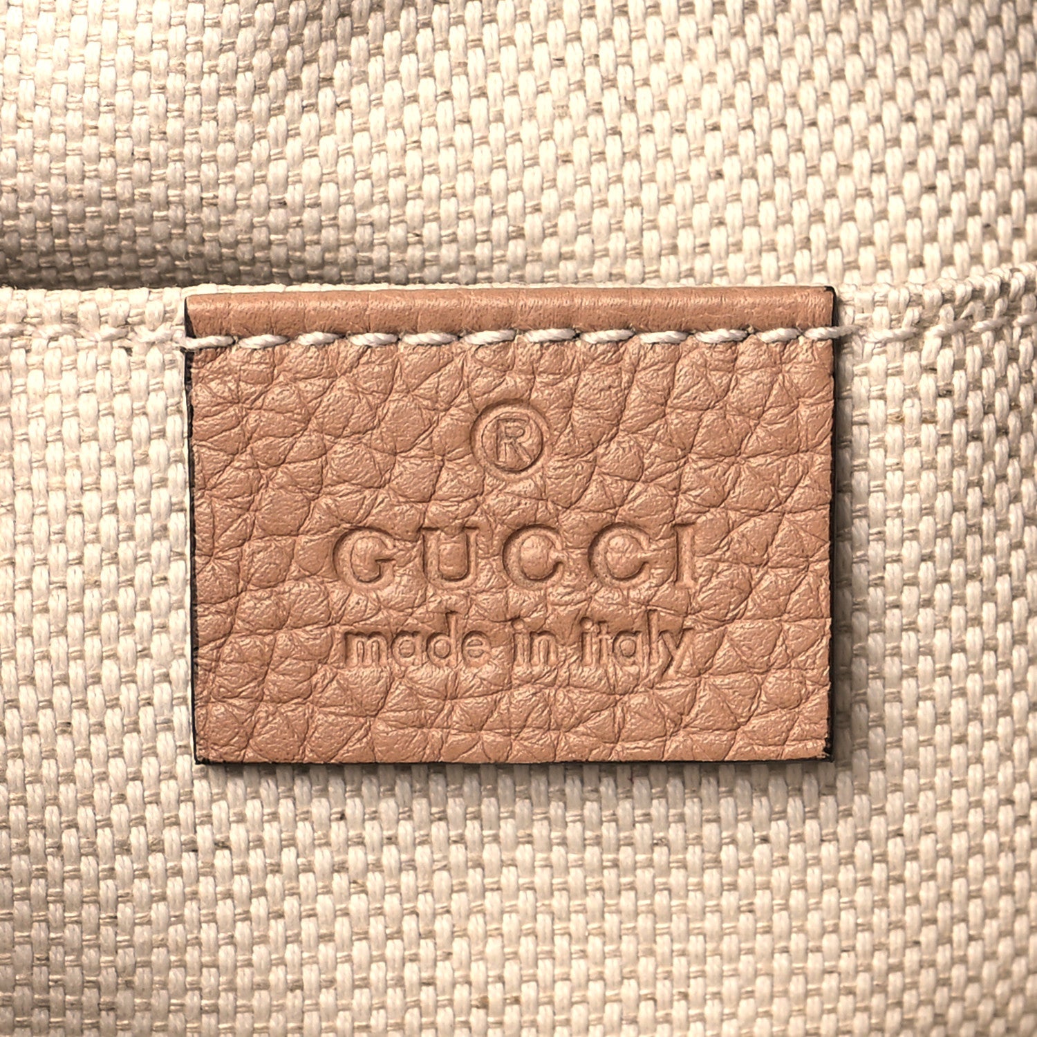 Gucci Pebbled Calfskin Small Soho Disco Bag Camelia 6 of 11