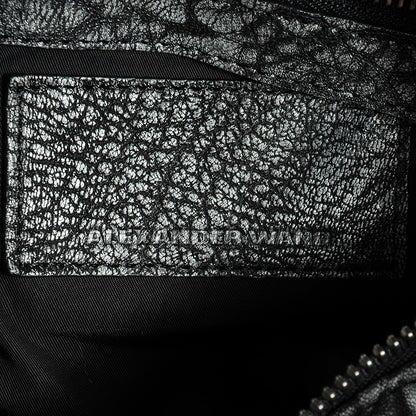 Alexander Wang Lambskin Rocco Dumbo Satchel Silver 6 of 8