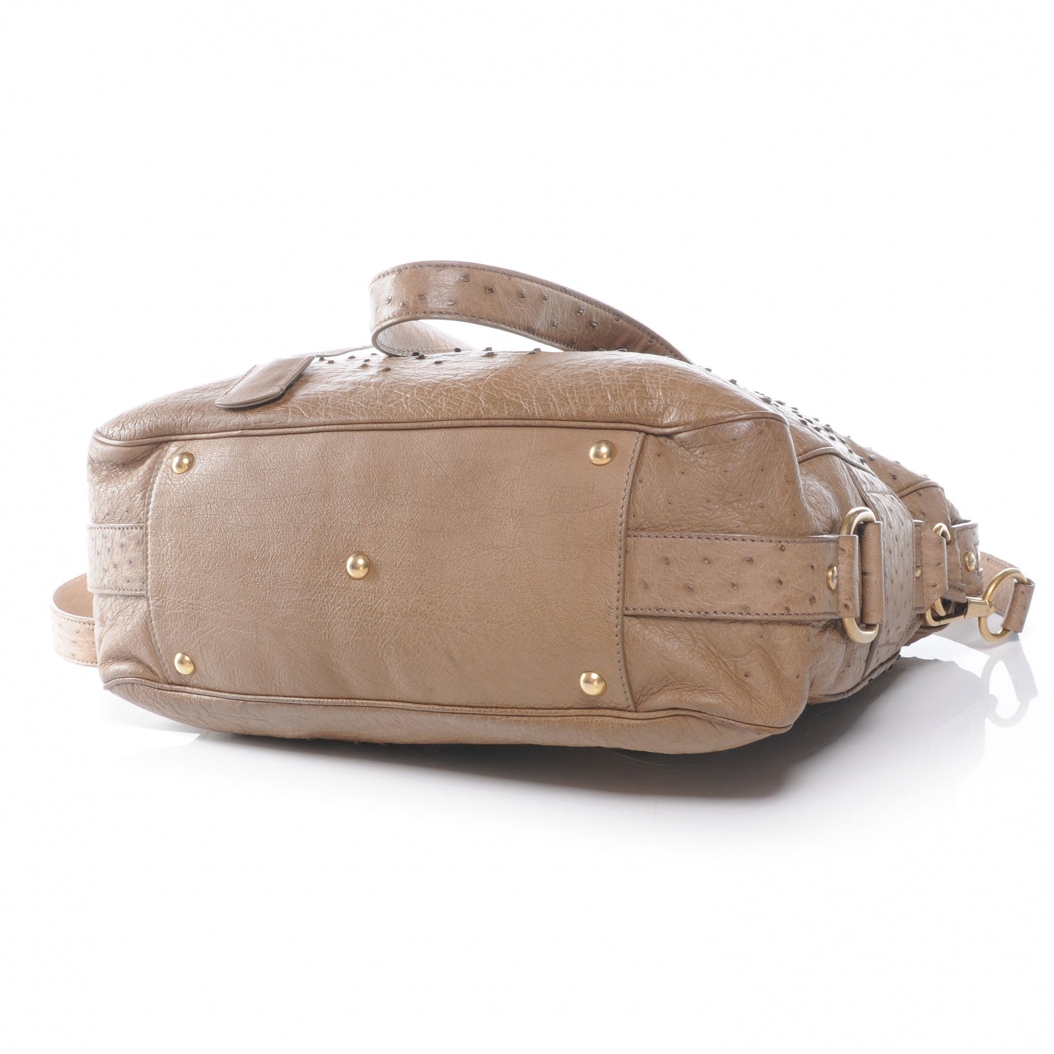 Saint Laurent Ostrich Muse Messenger 4 of 7