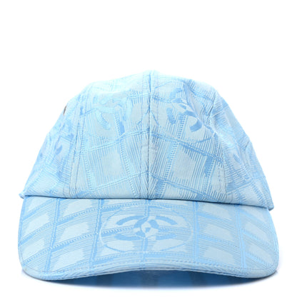 Chanel Nylon CC Cap Hat M Blue 3 of 9