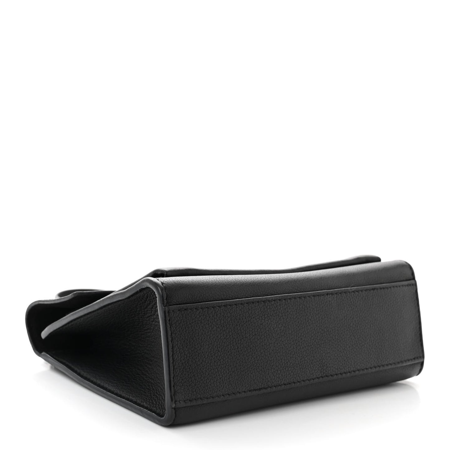Soft Calfskin My Lockme Chain Bag BB Black