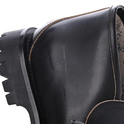 Gucci Cordovan Lux Mens Harald Horsebit Ankle Boots 8.5 Black 9 of 12