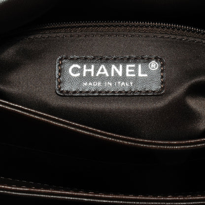 Chanel Lambskin Quilted 3 Large Flap Dark Brown 7 of 8