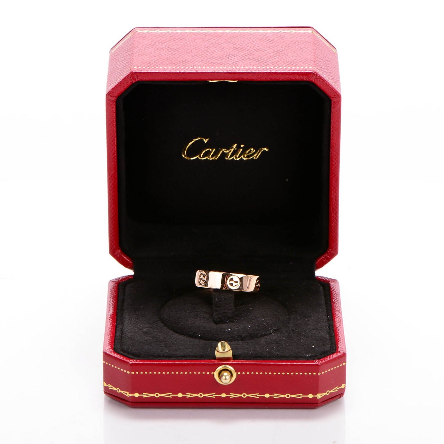 18K Pink Gold 5.5mm LOVE Ring 58 8.25