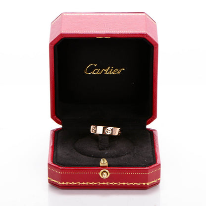 Cartier 18K Pink Gold 5.5mm LOVE Ring 58 8.25 5 of 5