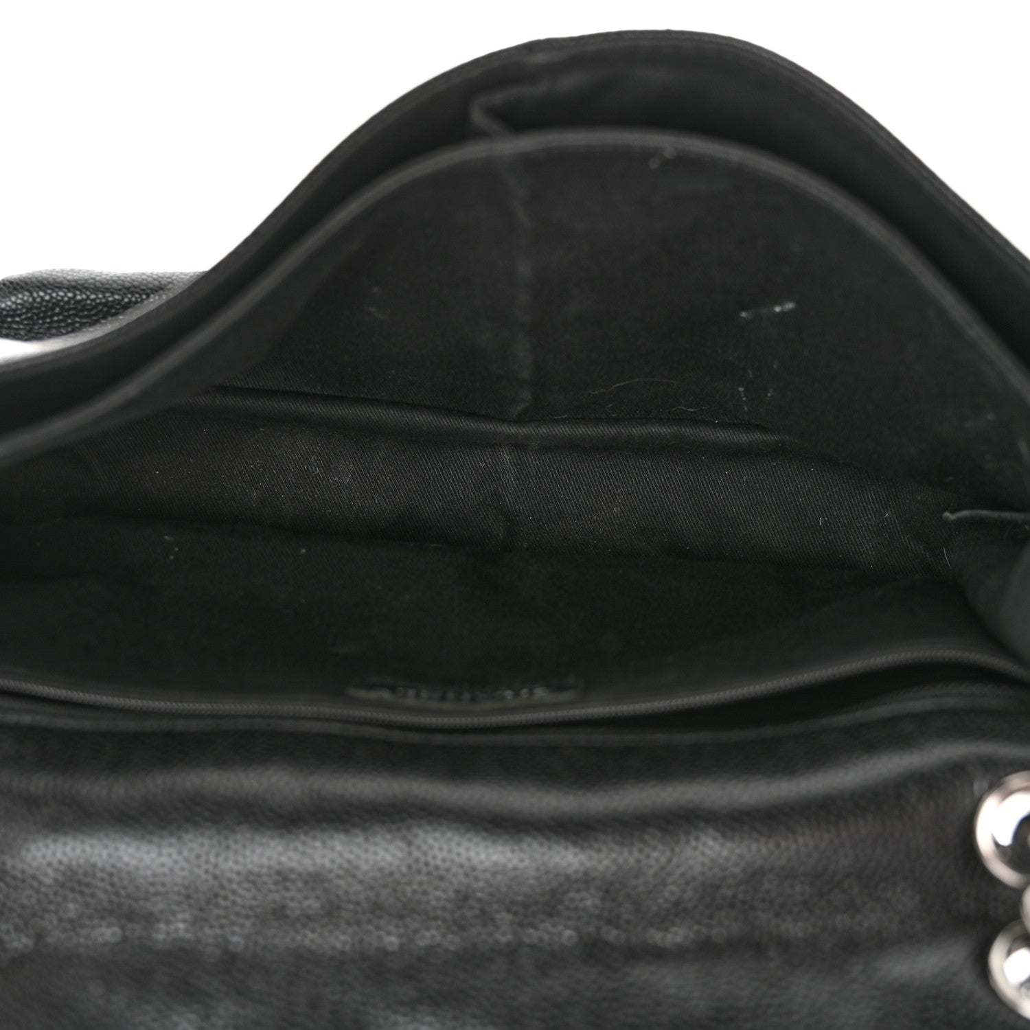 Chanel Grained Calfskin Medium Natural Beauty Flap Black 5 of 13