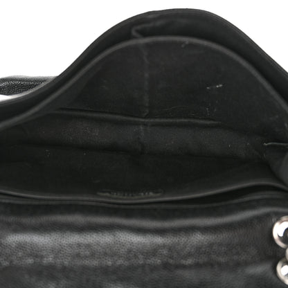 Chanel Grained Calfskin Medium Natural Beauty Flap Black 5 of 13