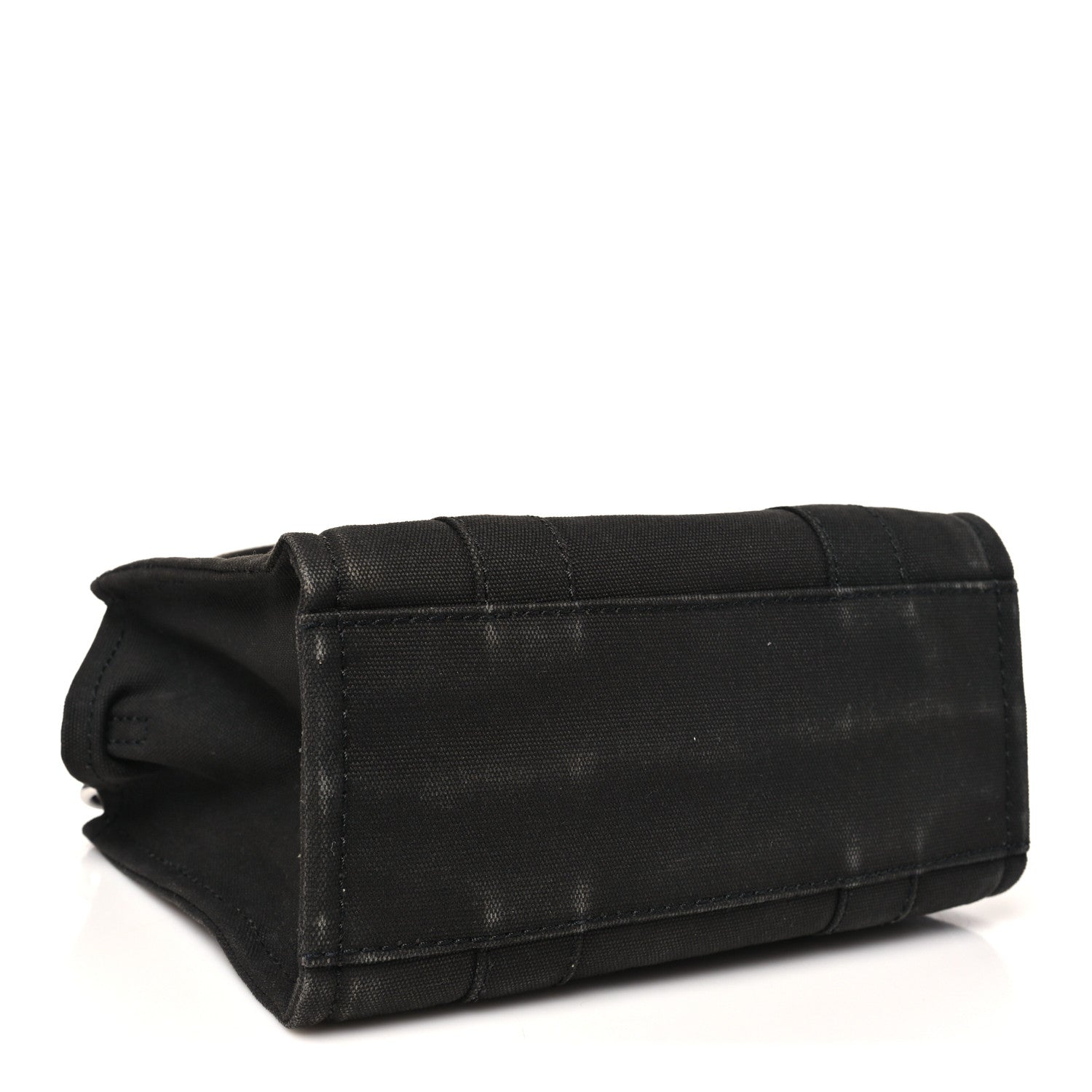 Marc Jacobs Cotton Canvas Small The Traveler Tote Bag Black 4 of 10
