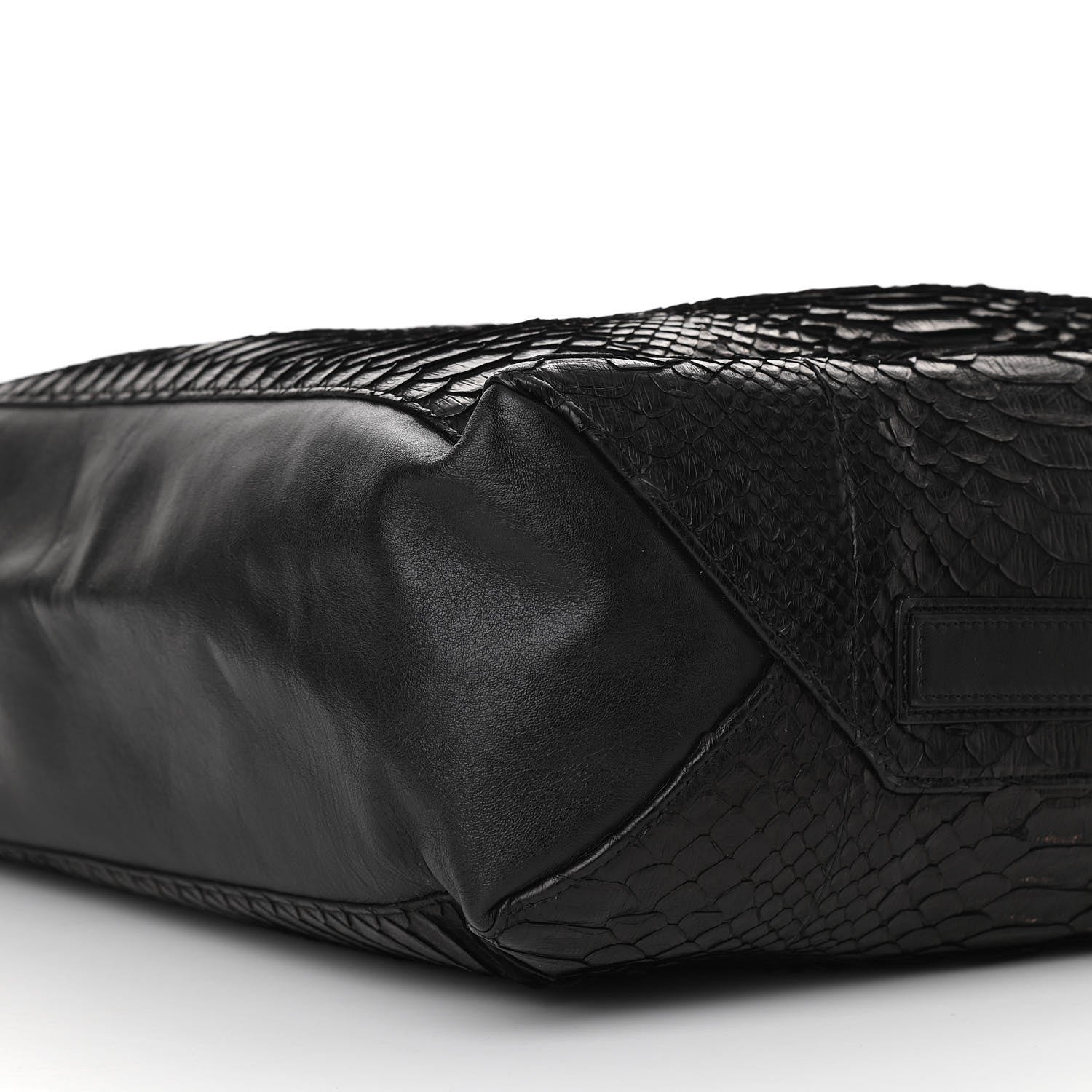 Celine Python Vertical Cabas Black 9 of 12