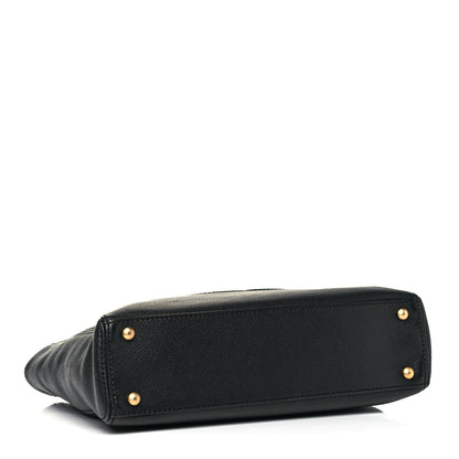 Chanel Caviar CC Shoulder Bag Black 3 of 9