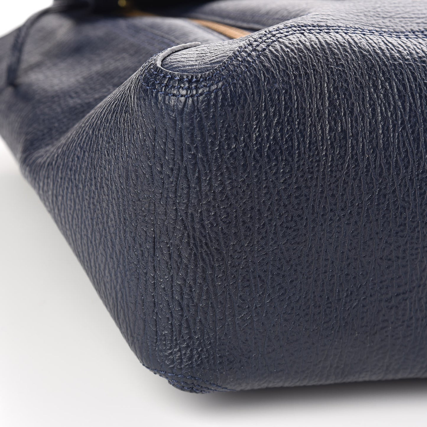 3.1 Textured Calfskin Large Pashli Satchel Ink