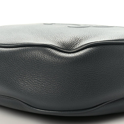 Celine Calfskin Triomphe Heloise Shoulder Bag Slate Grey 7 of 8