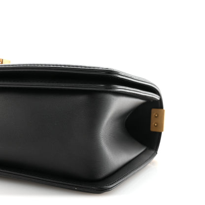 Chanel Calfskin Quilted Medium Boy Flap Black 10 of 10
