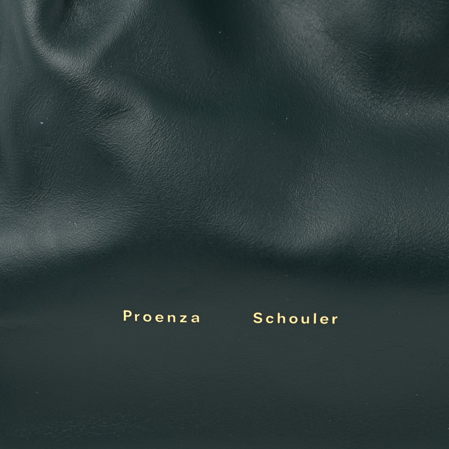 Proenza Schouler Calfskin Large Ruched Tote Petrol Green 7 of 13