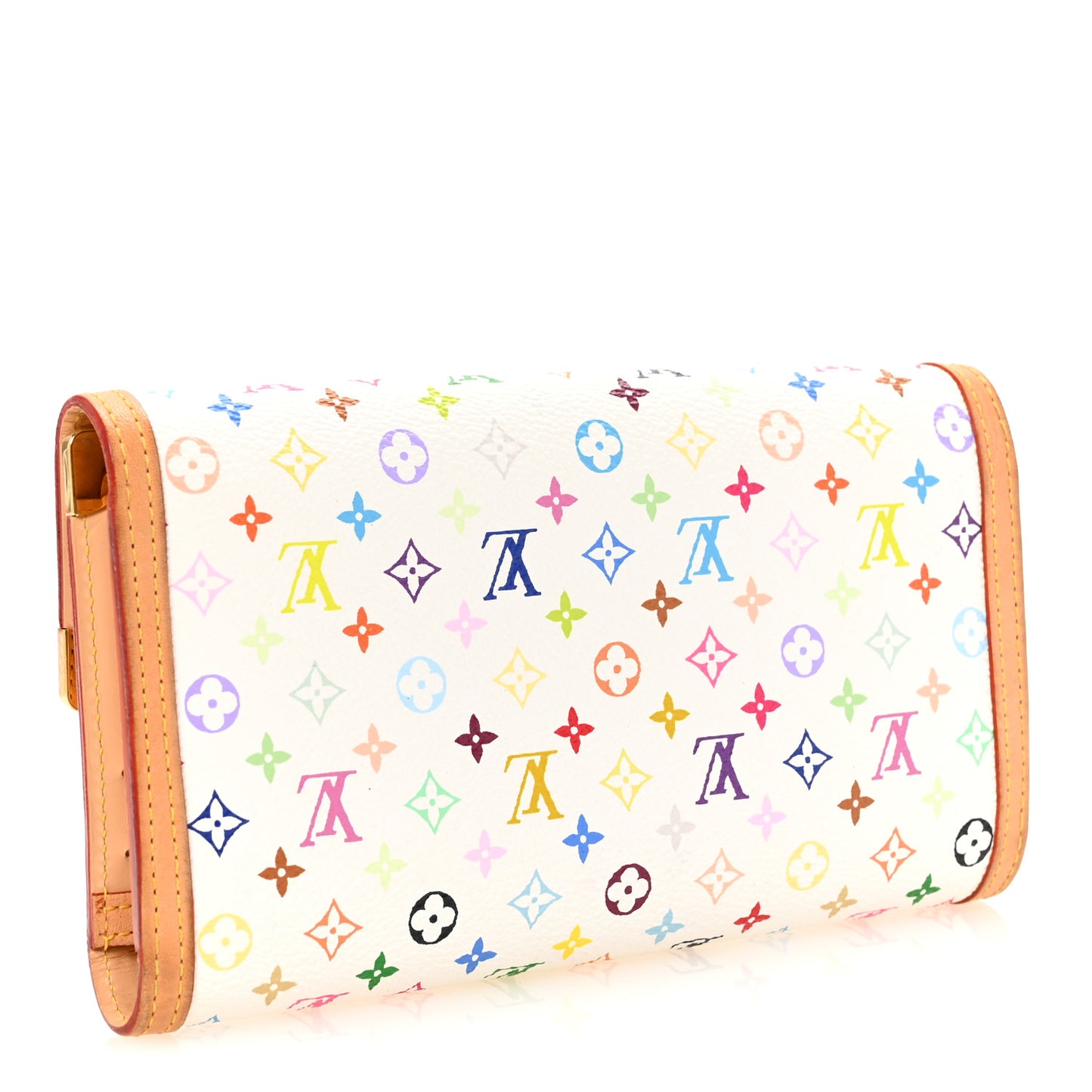Monogram Multicolor Porte Tresor International Wallet White