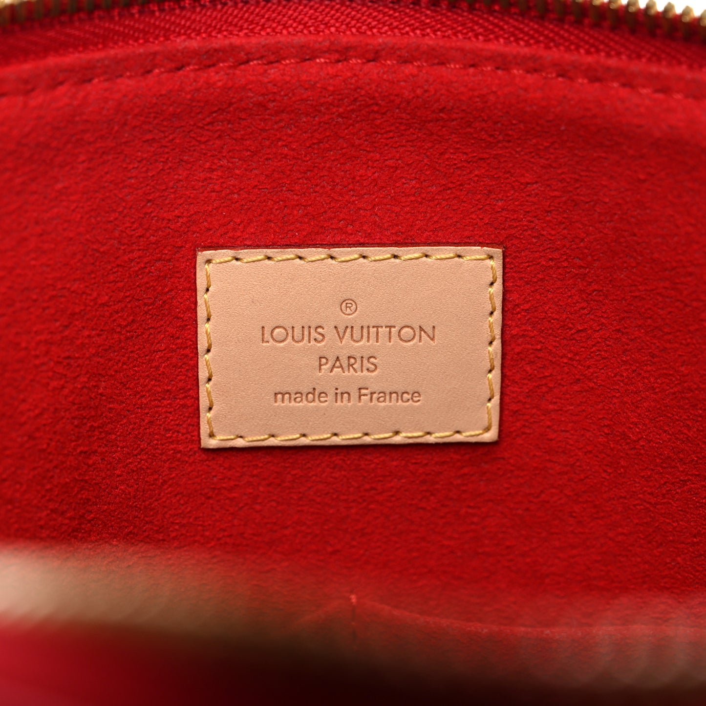 Monogram V Tote MM Cherry