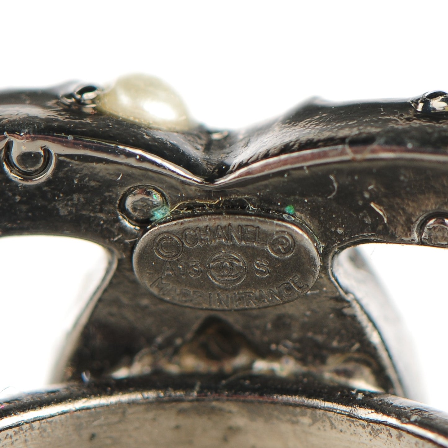 Ruthenium Pearl CC Ring 6