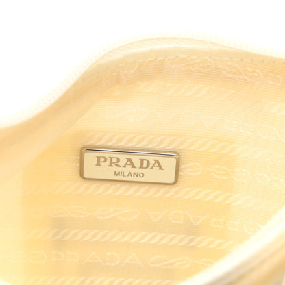 Prada Tessuto Nylon Mini Re-Edition 2000 Bag White 6 of 11